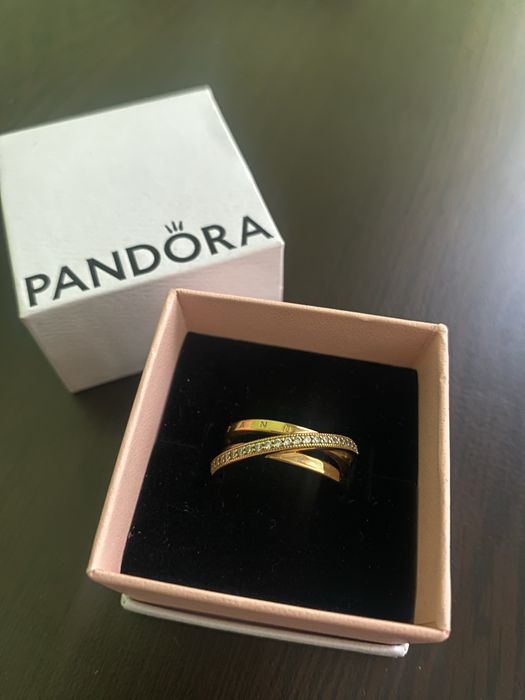 Пръстен Pandora 14K златно покритие