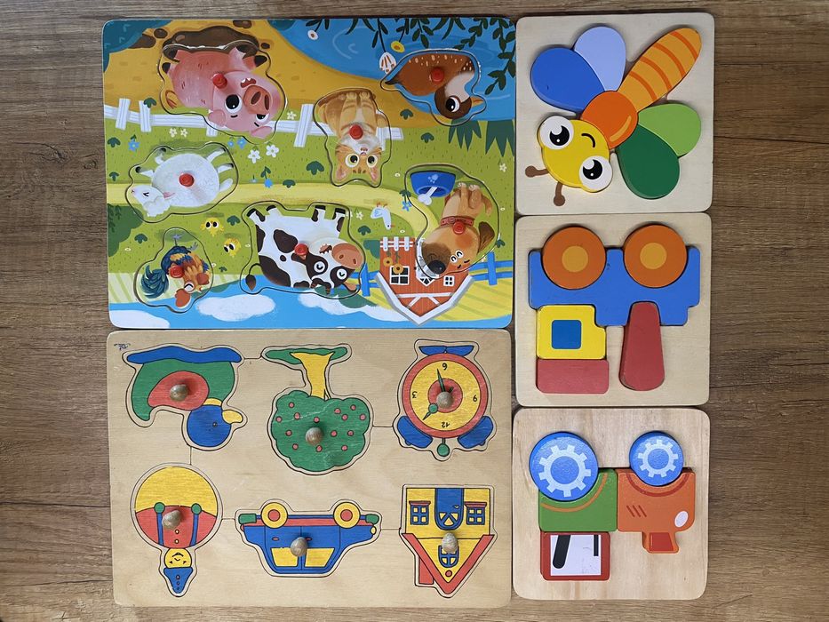 Дървен сортер Hape / пъзели