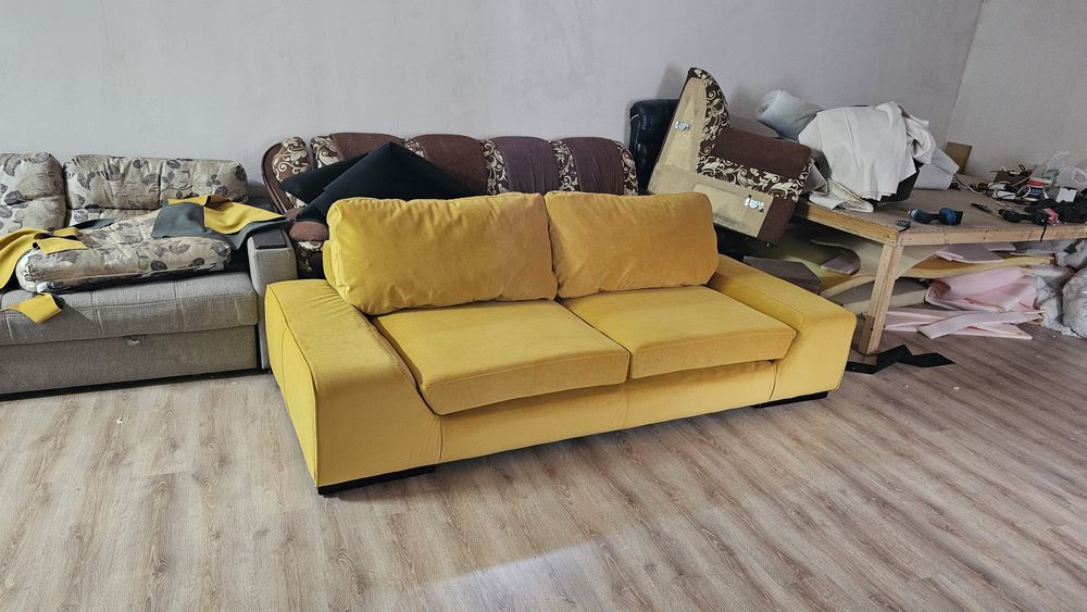 Изготовление мягкой мебели,  перетяжка мягкой мебели. Реставрация .