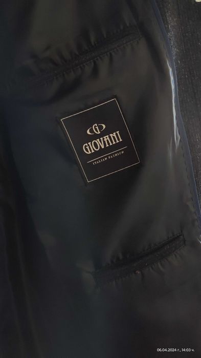 Мъжко палто - giovani (Italian fashion) - оригинал