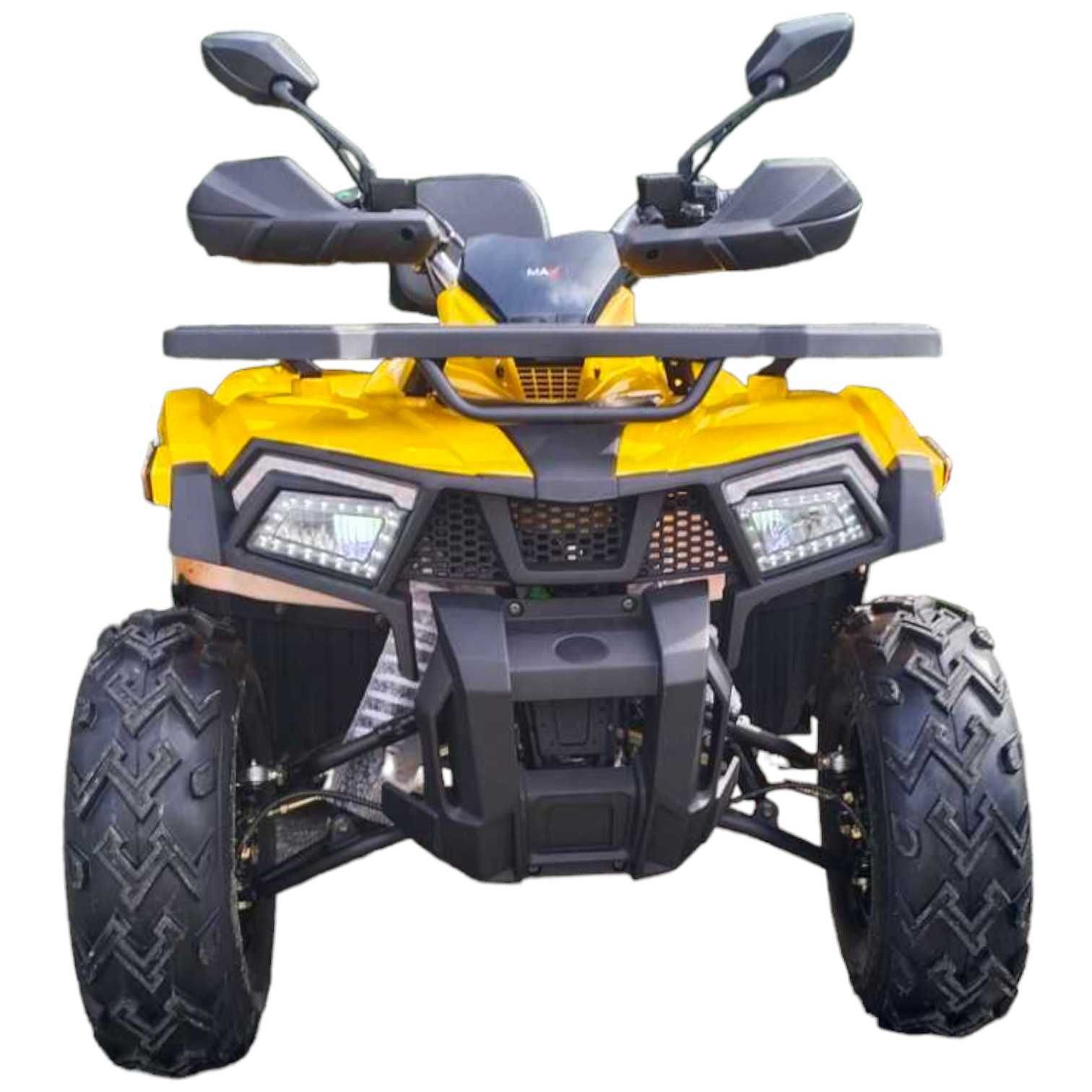 Бензиново ATV 200 кубика Shark Yellow с LED дисплей