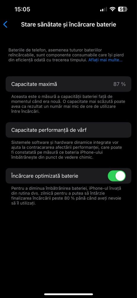 iPhone 13 PRO Graphite 256 GB impecabil