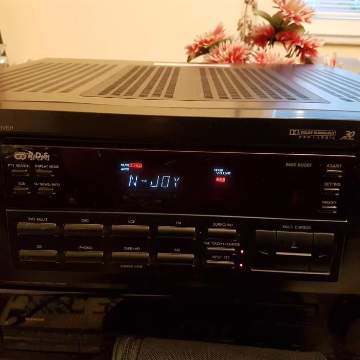 Касетофон hitachi ,JVC RX-5000VBK - AV receiver - 5.1 channel