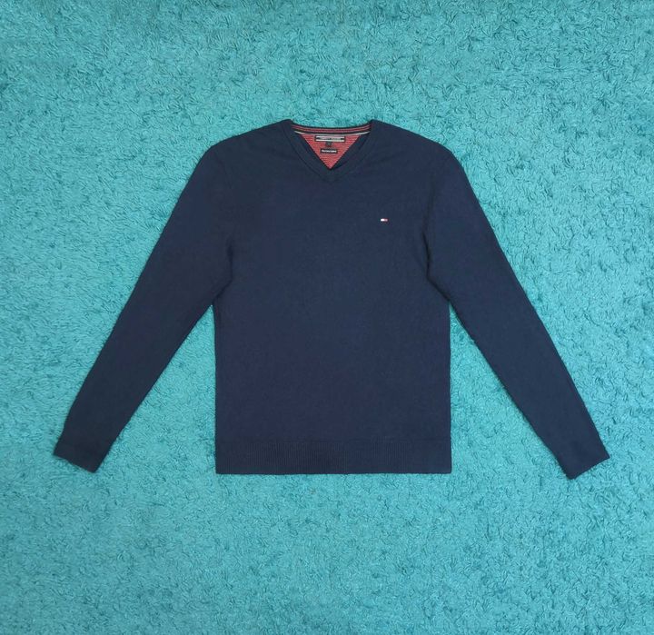 Pulover Tommy Hilfiger Dark Bleu Casmir