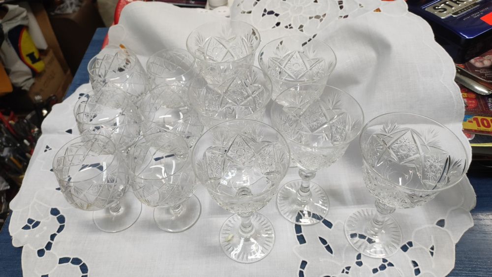 Кристални чаши нови