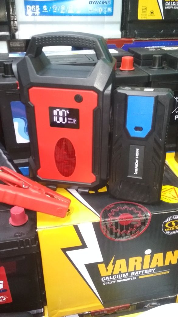 PowerBank 12v + 24v, Jump Starter, Повербанк, Pover, Пускавой стартер