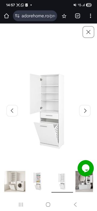 Dulap baie nou, demontat in ambalaj original