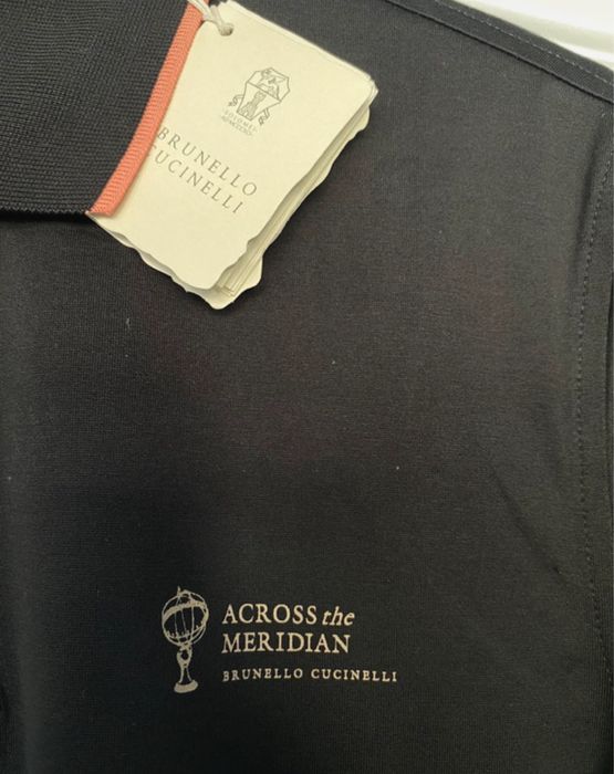 Tricou nou Brunello Cucinelli | 100% Bumbac Egiptean Mercerizat