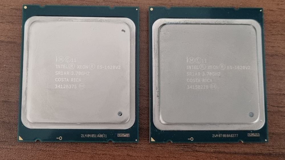 Pachet 2x Procesor Intel Xeon E5-1620 v2 , 4 Core 8 Thread / 3,70 GHz