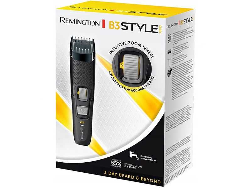 НОВИ! Тример за брада Remington MB3000 B3 Style Series 17 дължини