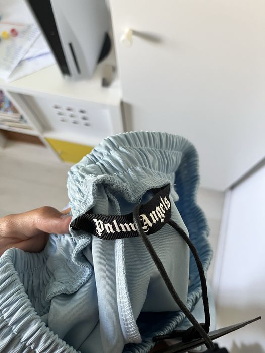 Pantaloni scurti Palm Angels albastri noi cu eticheta