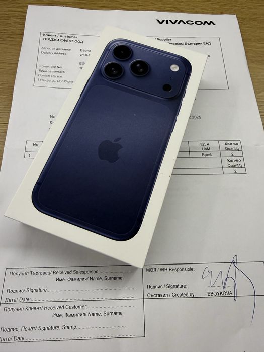 iPhone 17 Pro  256GB-Нов 36м гаранция Виваком