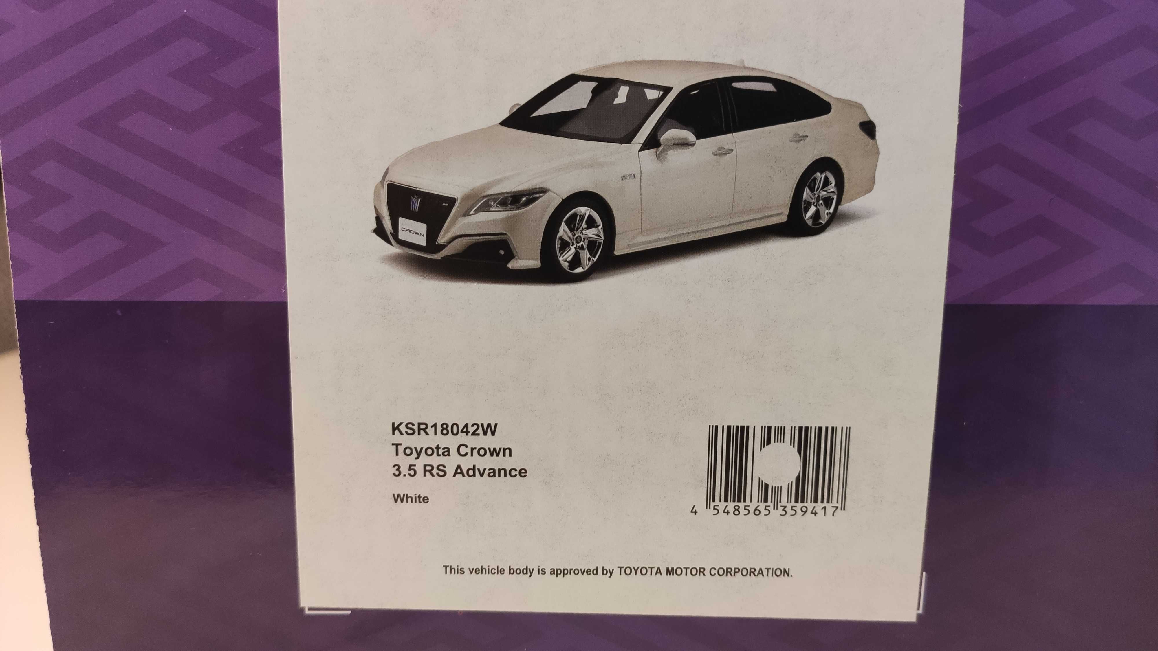 Macheta Toyota Crown 3.5 RS Limited Edition 1 of 700 - 1/18 Kyosho