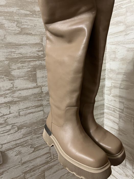 Продам сапоги натуральная кожа 100%