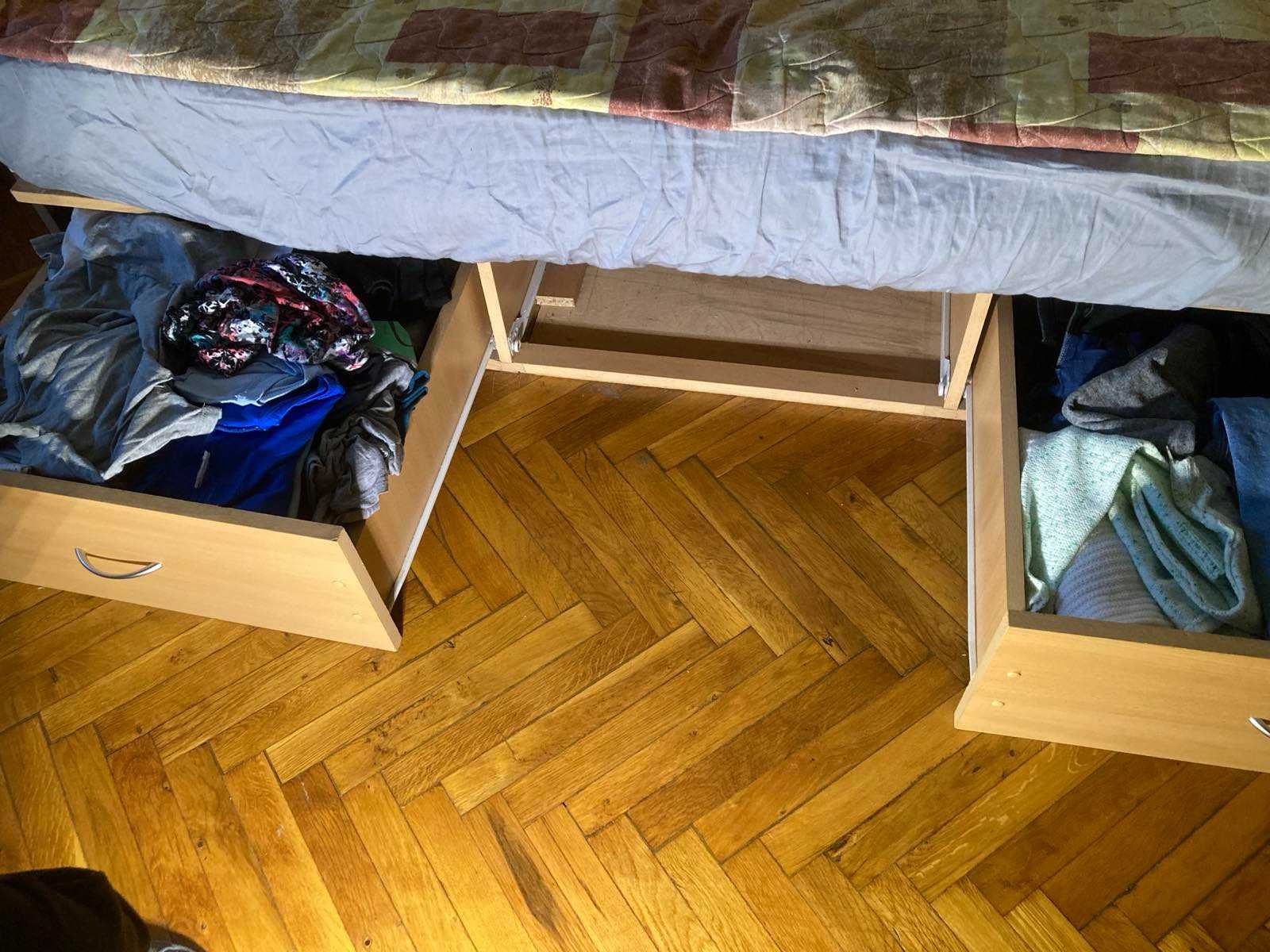 Легло с чекмеджета и матрак Нани; 220 лева