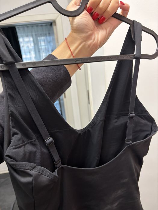 Спортна черна рокля