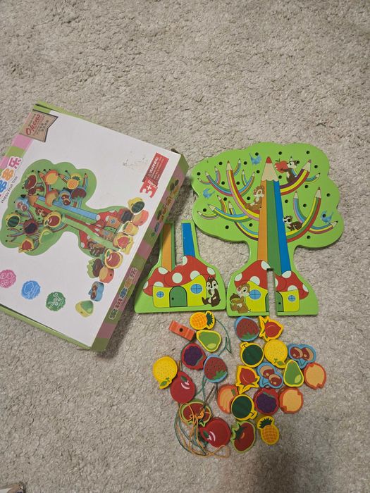 Puzzle uri educative din lemn