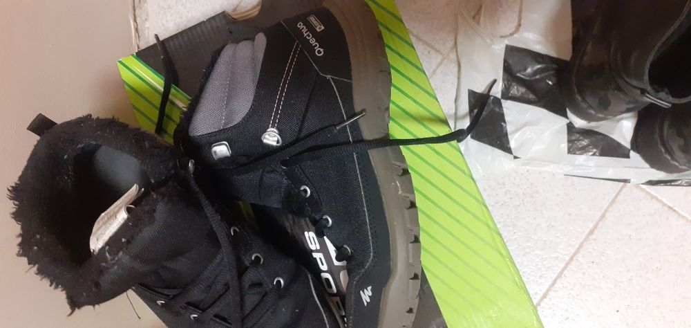 Дамски боти три вида бежеви велурени черни кожени и черни и сиви 36 но