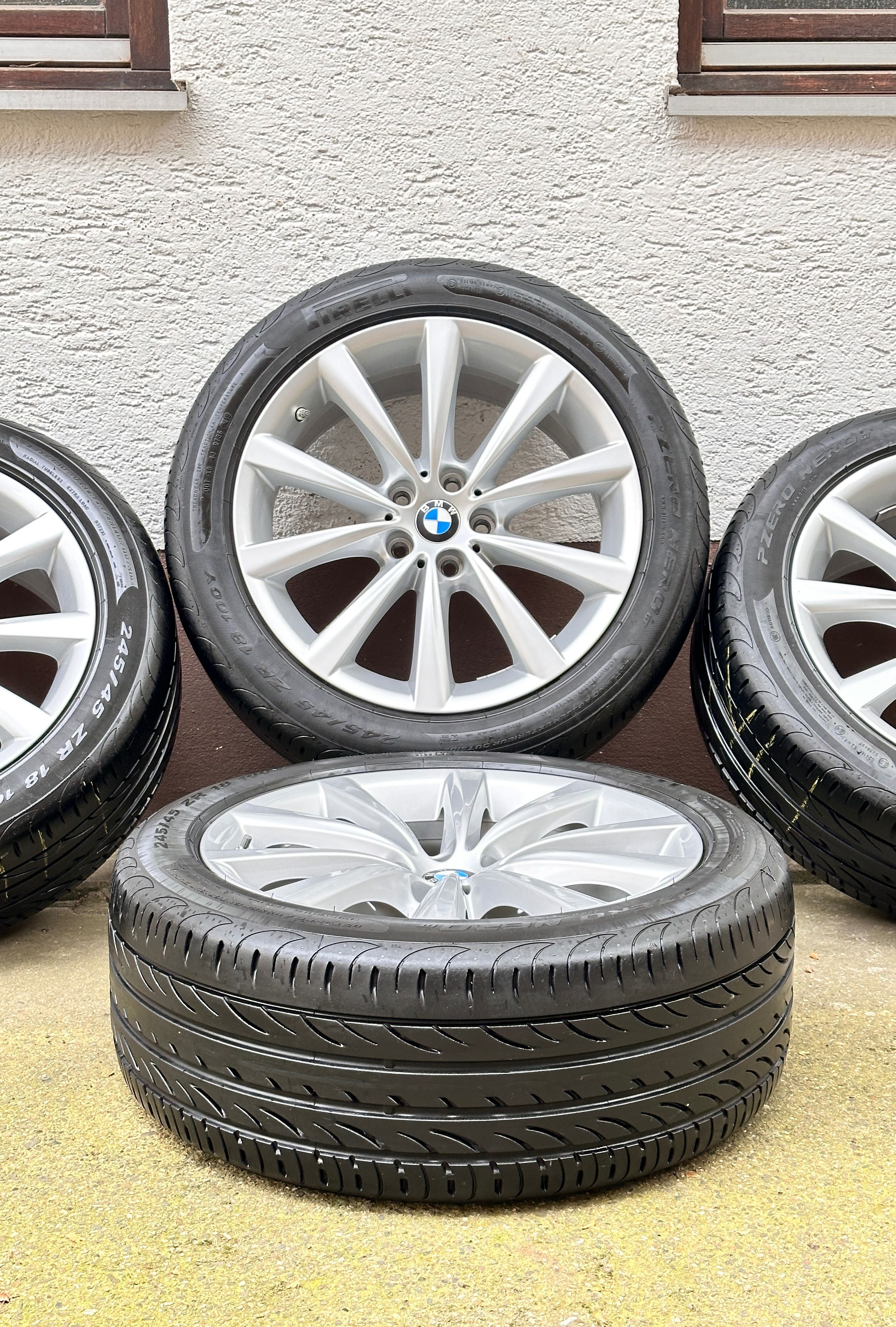 BMW 5er G30,G31 jante R18 5x112  & 245/45R18 Pirelli anvelope de vară