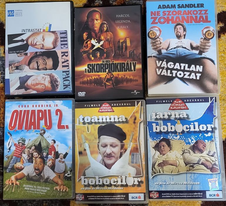 Vând filme format DVD