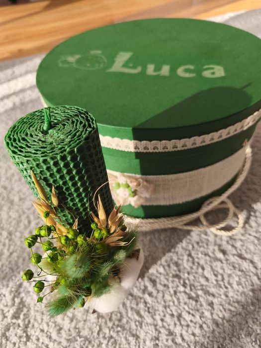 Lumanari botez/cununie, trusou de la 100 lei