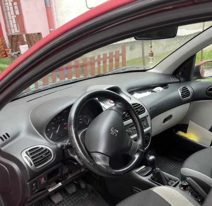 Peugeot 206 1.4 benzina AC,2007