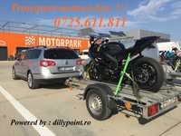 Transport motociclete atv , transport moto , tractari moto