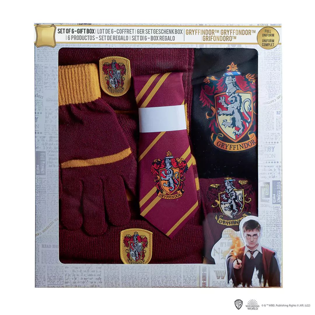 Roba si accesorii Harry Potter Gryffindor House, 6 piese, 10-12 ani