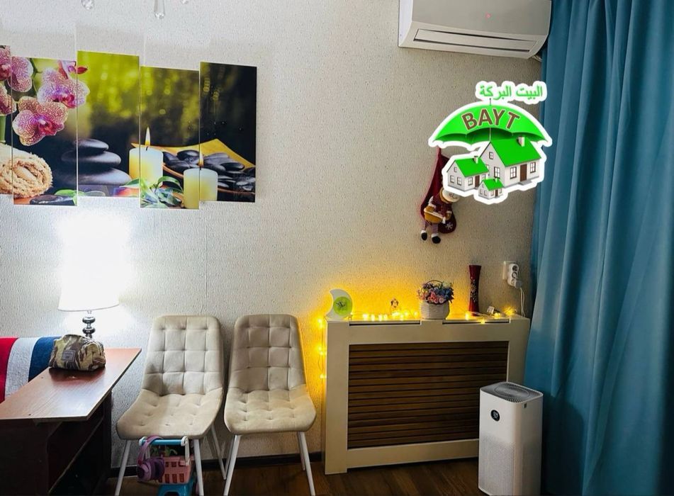 х Чиланзар  18 кв 1в2/4/4 Орт.Аладин Кафе.Евро,Мебель+Техника