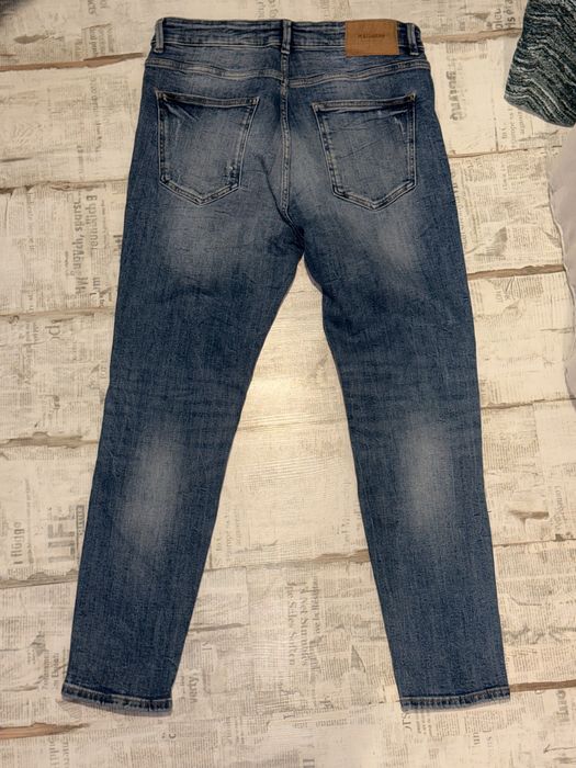 Сини дънки Pull and bear