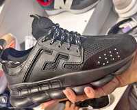 Versace Chain Reaction shoes full black unisex