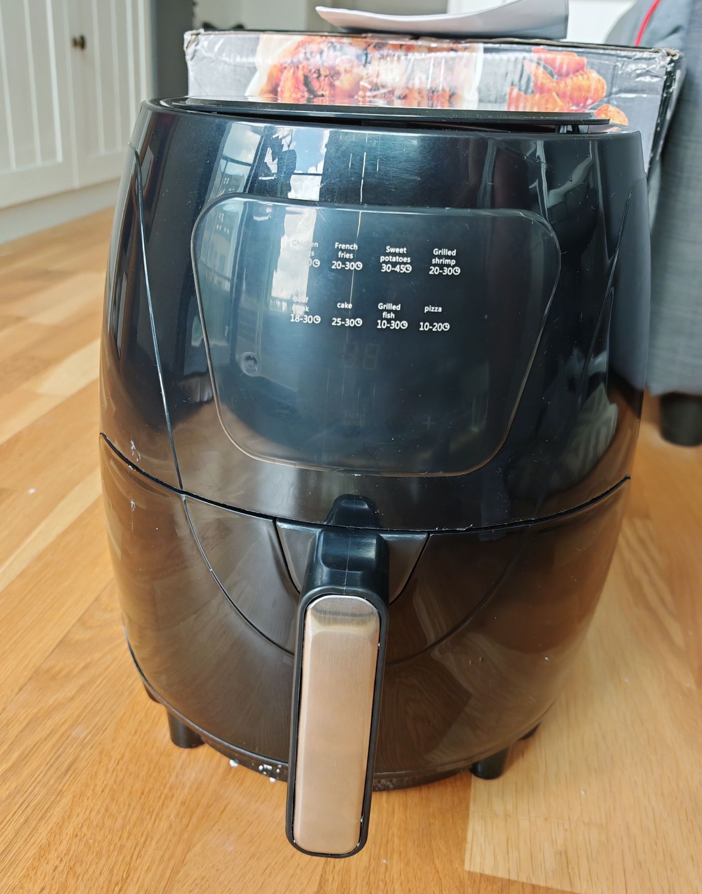 Air Fryer Silver Crest 8L 2400W JNSDQ-K305 фритюрник с горещ въздух
