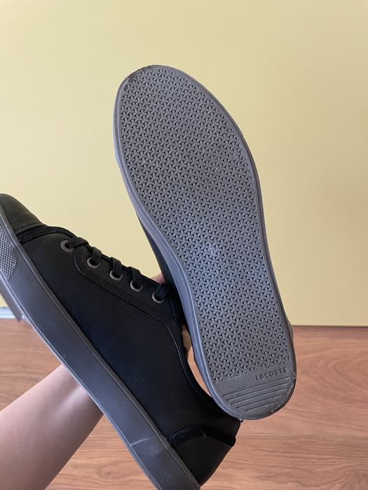 Lacoste оригинални черни кецки