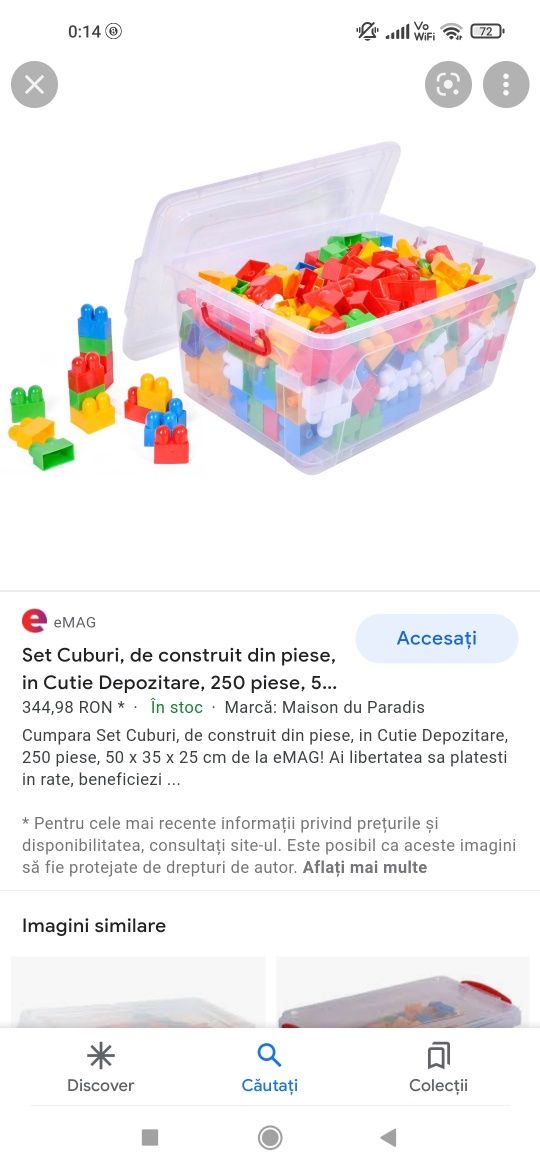 Cuburi construcție copii