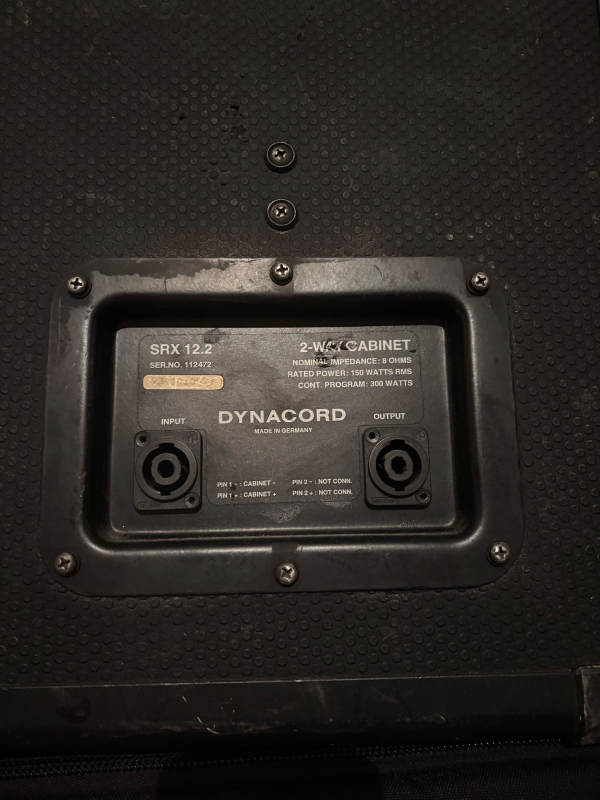 Тонколони dynacord srx 12.2