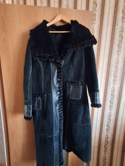 Женское меховое пальто