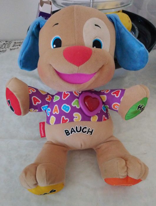 Продавам мека интерактивна играчка-кученце