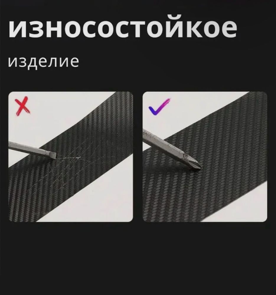 Наклейка на пороги KIA