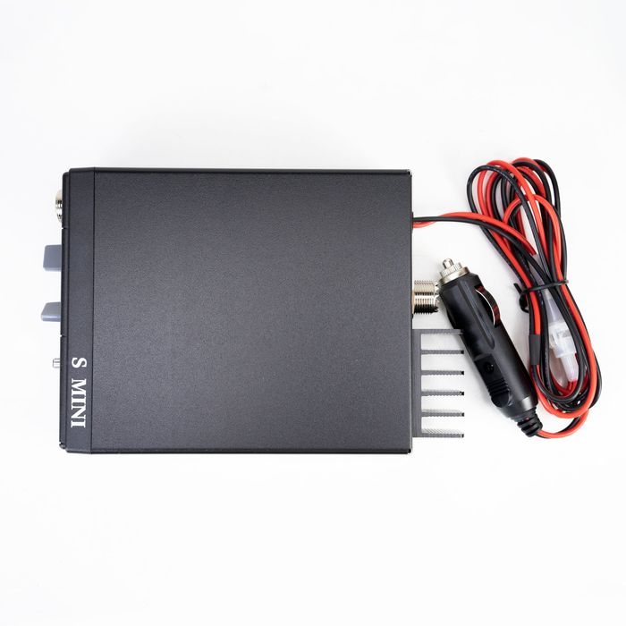 Statie radio CB CRT S Mini Dual Voltage, 12/24V, 4W, cu ASQ, AM-FM