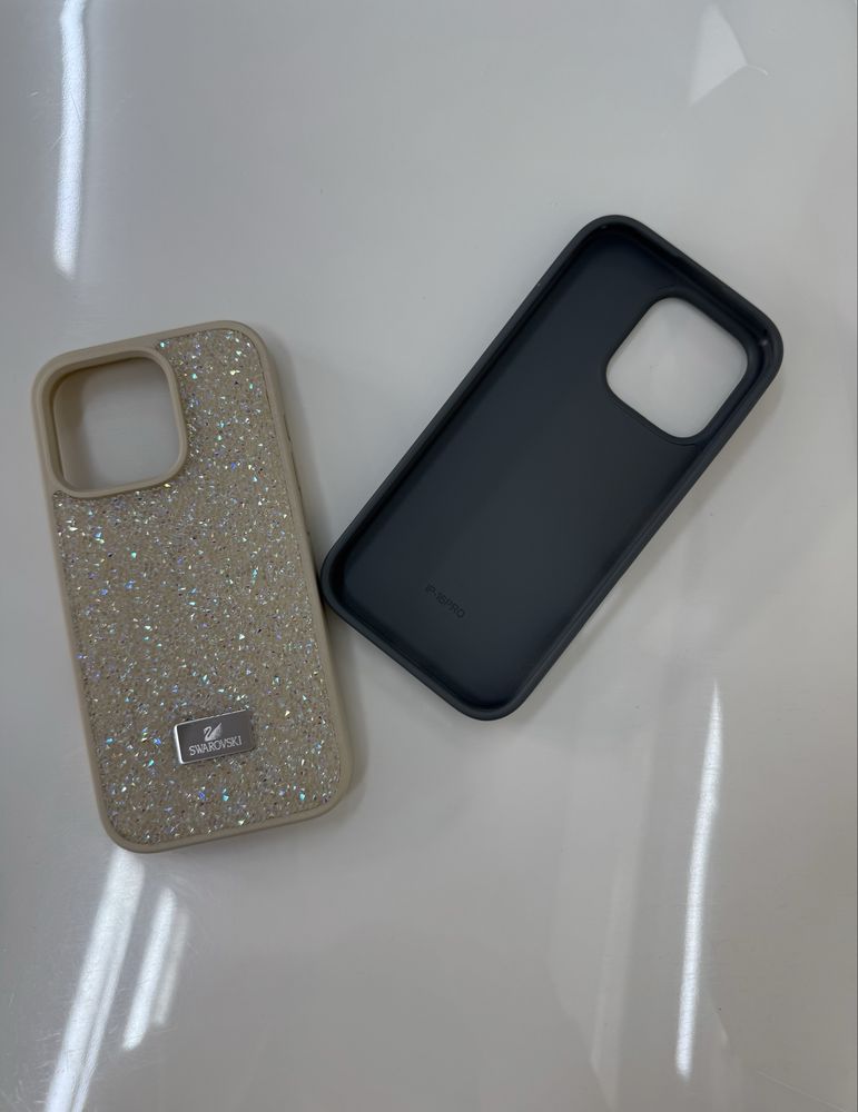 Swarovski кейс за iPhone 16/Pro/Pro Max