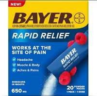 Новые быстрорастворимые порошковые пакеты Bayer со вкусом малины