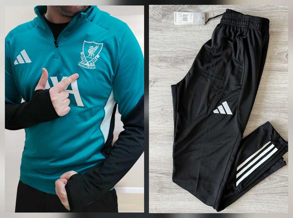 Модел 2025! LIVERPOOL / ЛИВЪРПУЛ training екип, анцуг Adidas / Адидас.