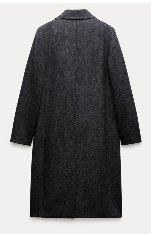 Vand pardesiu lung Zara S Dark Gray