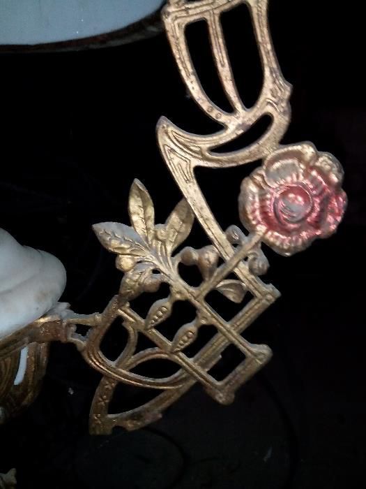 Candelabru vechi - lampa cu gaz