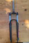 Furca bicicleta 120mm suntour cu gat drept