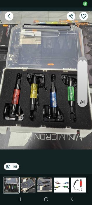 Продавам сигнализатори delphin Briton 4+1 +Обтигачи  KAIDA