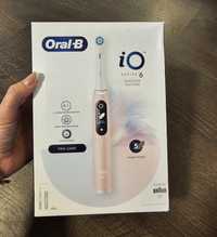 Periuta de dinti electrica Braun, Oral-B Io6 Pink Sand Gc, Sensitive E