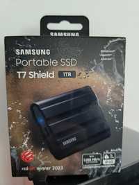 Ssd extern portabil Samsung T7 Shield 1TB nou,sigilat