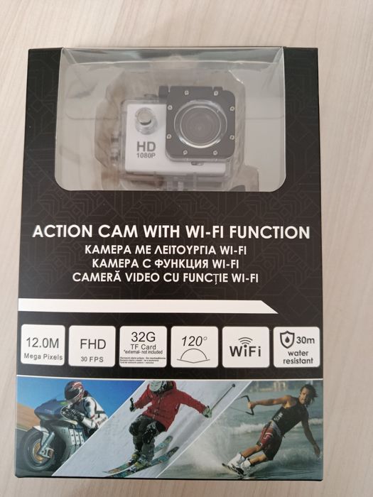 Camera sport actiune subacvatica Wifi