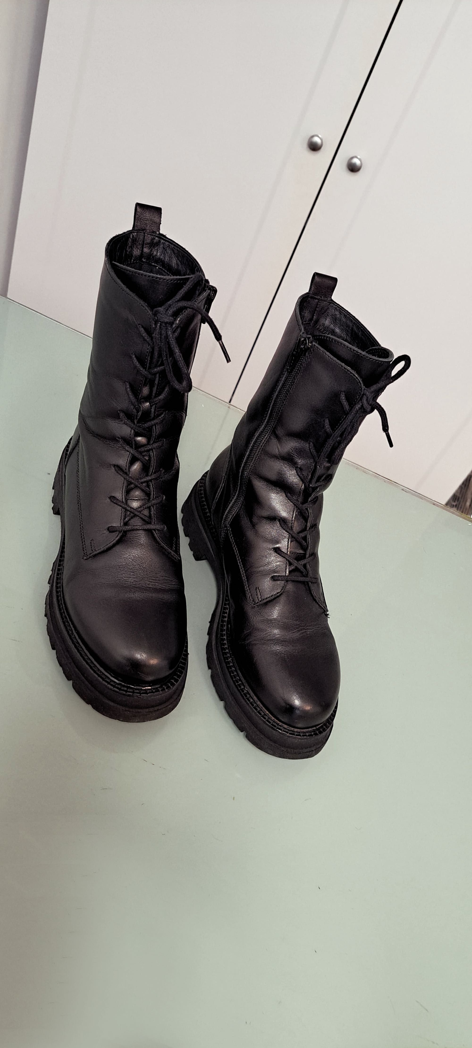 Trappers Badura 38, piele naturala, bocanci, ghete